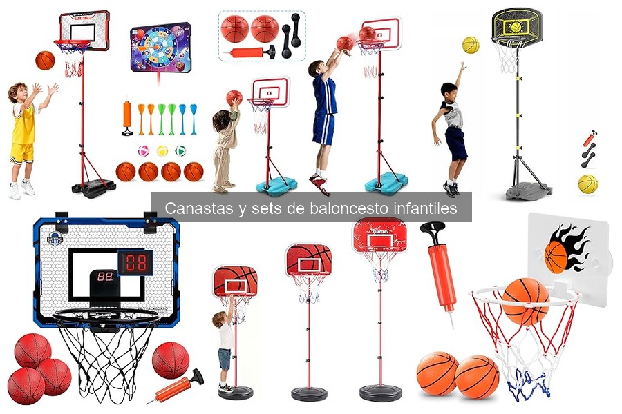Dónde comprar canastas de baloncesto infantiles a buen precio
