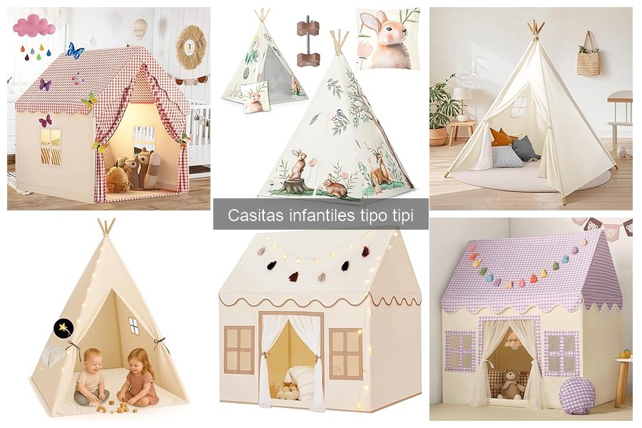 Dónde comprar casitas infantiles tipo tipi económicas
