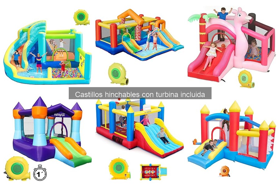 Dónde Comprar Castillos Hinchables con Turbina: Mejores Ofertas