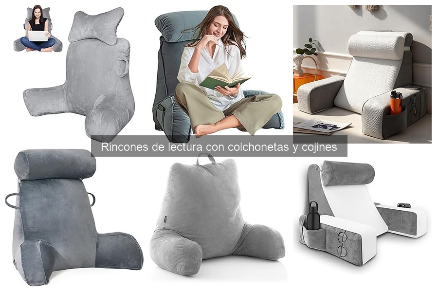 Dónde comprar colchonetas y cojines para rincones de lectura