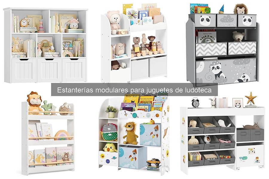 Dónde comprar estanterías modulares para juguetes infantiles