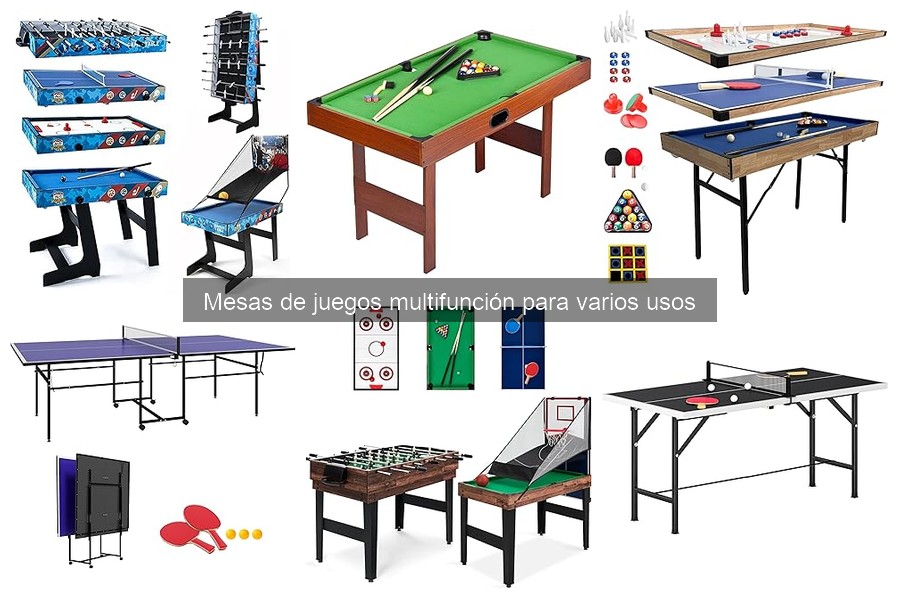 Dónde Comprar Mesas de Juegos Multifunción: Opciones Online y Tiendas