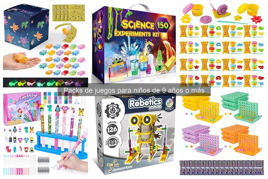 Dónde Comprar Packs de Juegos para Niños de 9 Años
