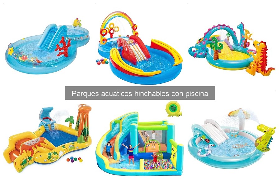 Dónde comprar parques acuáticos hinchables baratos y seguros