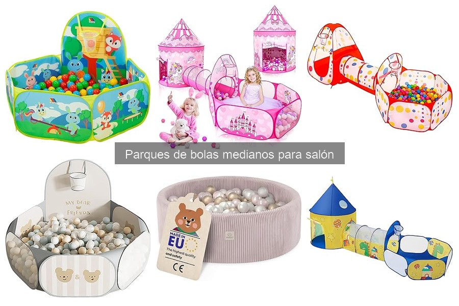 Dónde comprar parques de bolas medianos al mejor precio