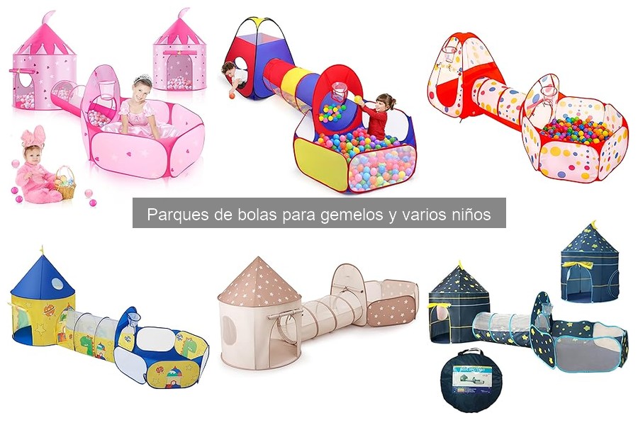 Dónde Comprar Parques de Bolas para Gemelos y Varios Niños