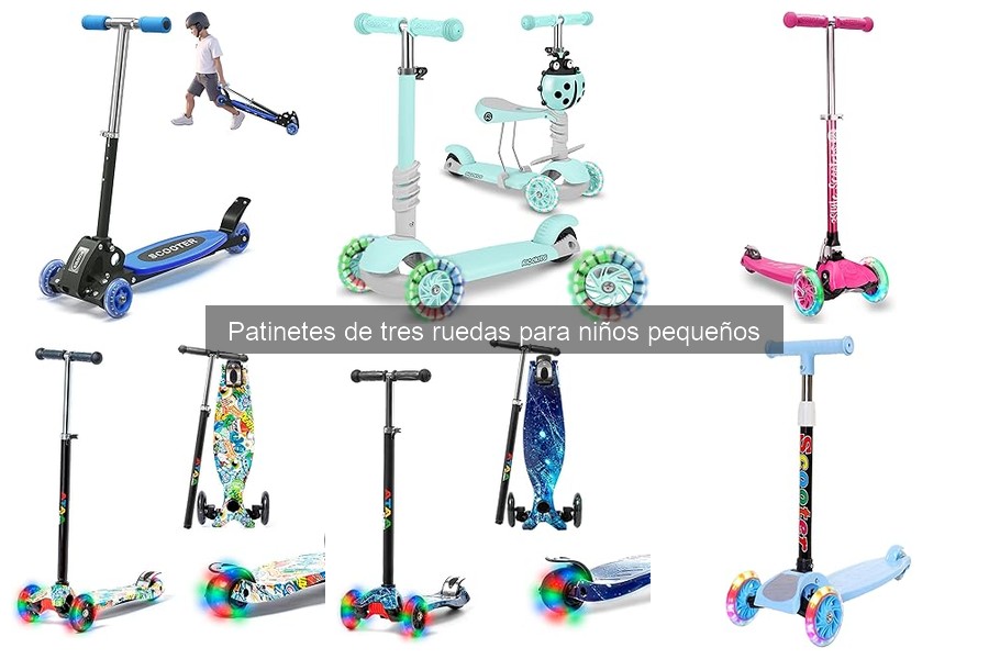 Dónde comprar patinetes de tres ruedas para niños pequeños