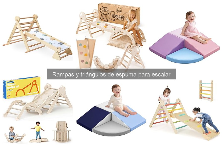 Dónde comprar rampas y triángulos de espuma para escalar