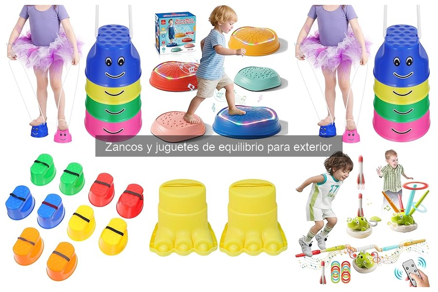 Dónde comprar zancos y juguetes de equilibrio para niños
