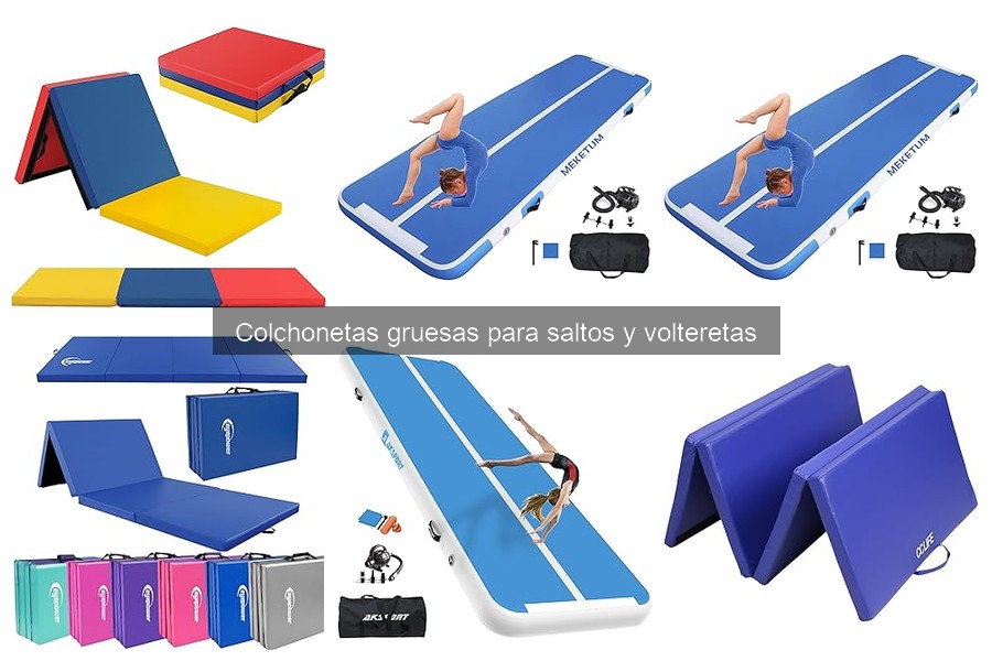 Errores al elegir colchonetas gruesas para juegos infantiles