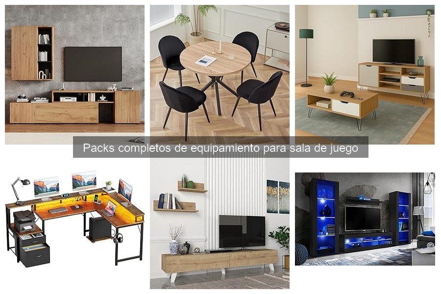 Errores comunes al comprar packs de equipamiento para sala de juego