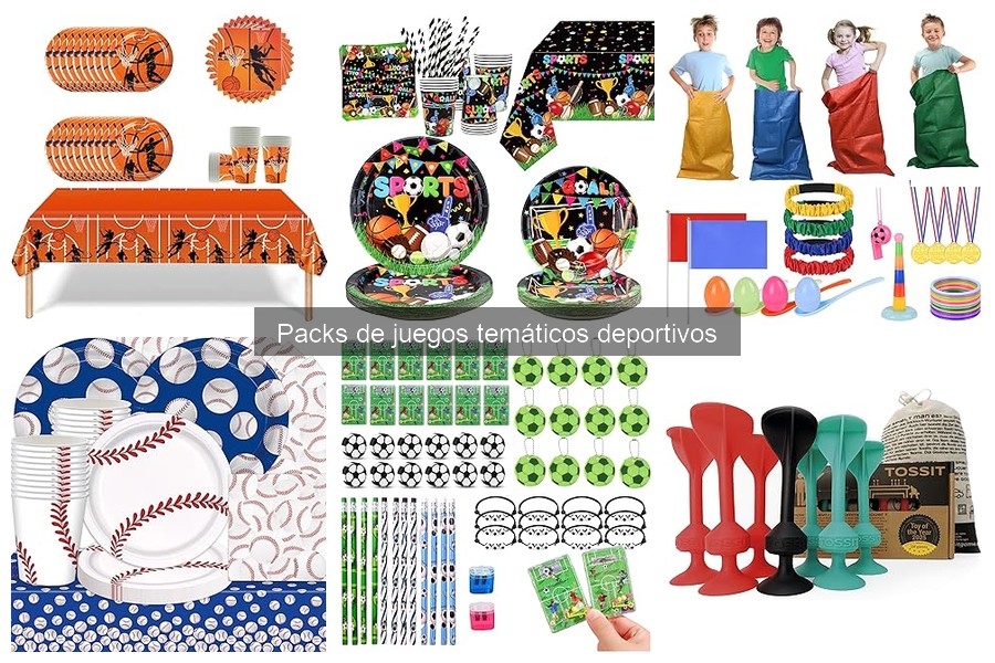 Errores comunes al comprar packs de juegos temáticos deportivos