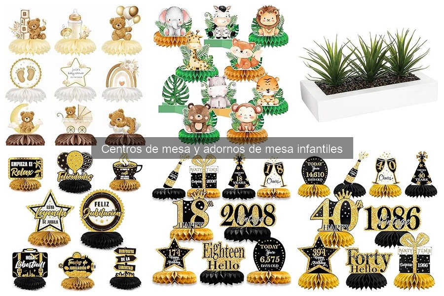 Errores comunes al decorar mesas infantiles: ¡evítalos!