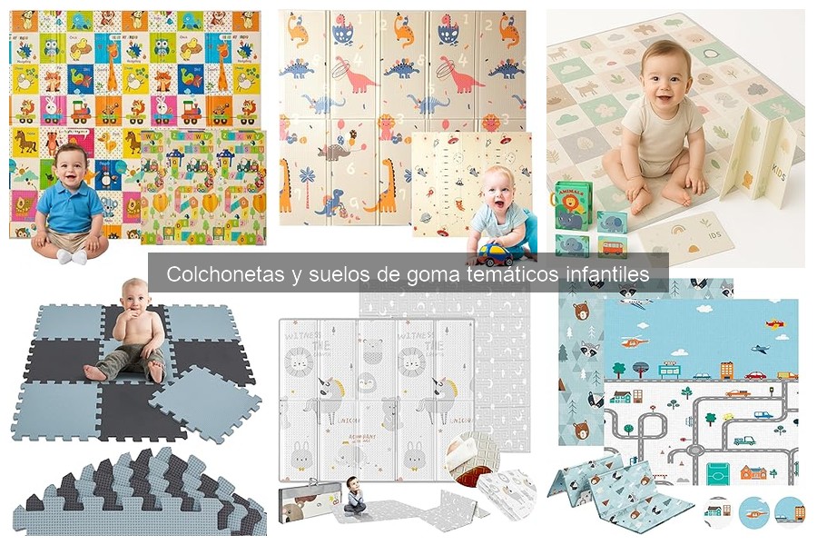 Errores comunes al elegir colchonetas de goma temáticas