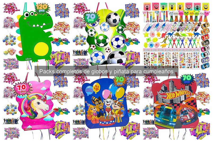 Errores comunes al elegir piñatas y globos para cumpleaños