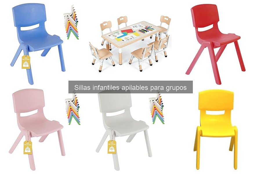 Errores comunes al elegir sillas apilables para niños