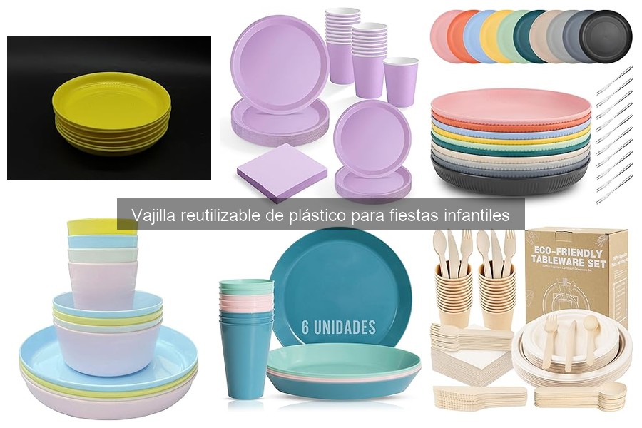 Errores comunes al elegir vajilla reutilizable para fiestas infantiles