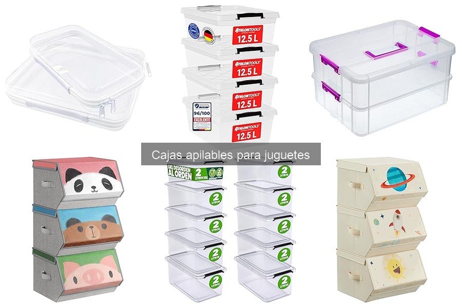 Errores comunes al usar cajas apilables para juguetes