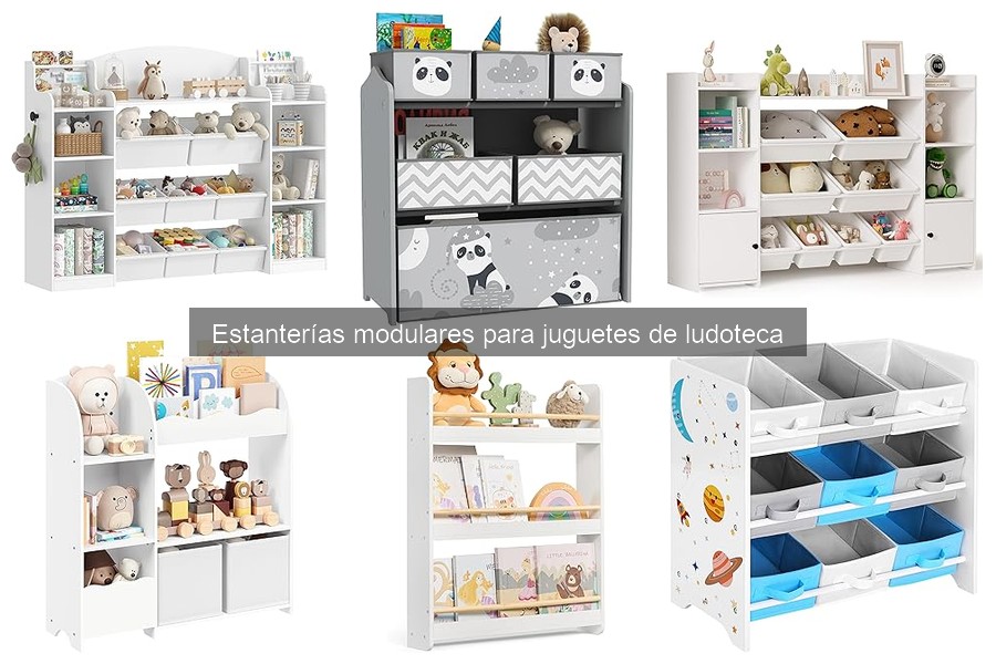Errores comunes al usar estanterías modulares para juguetes