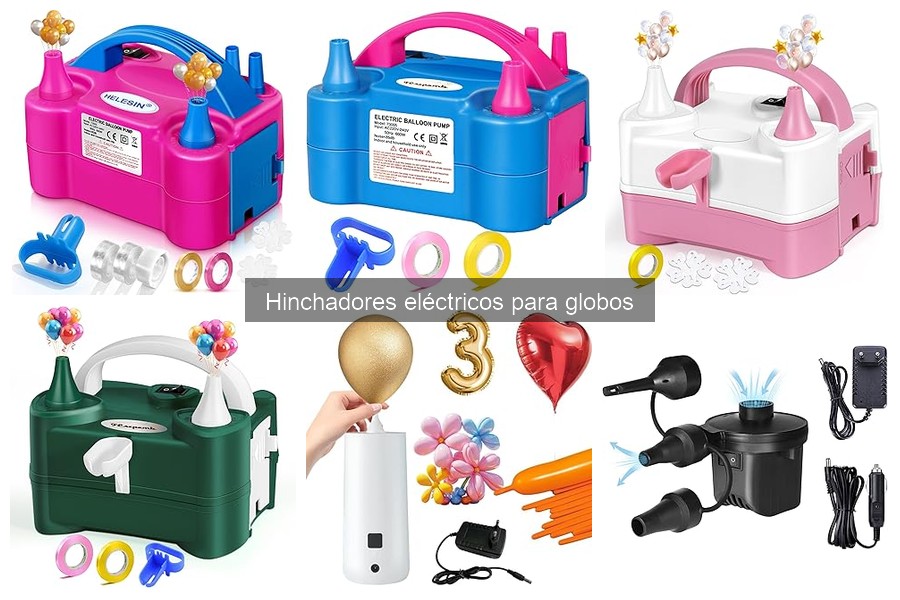 Errores comunes al usar hinchadores eléctricos para globos