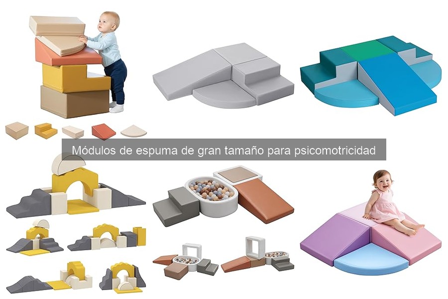 Errores comunes al usar módulos de espuma en psicomotricidad