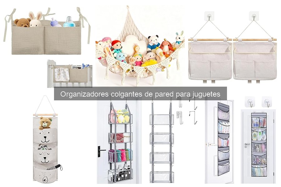 Errores comunes al usar organizadores colgantes de juguetes