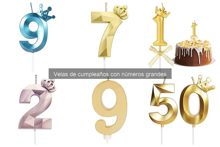 Errores comunes al usar velas con números grandes en fiestas