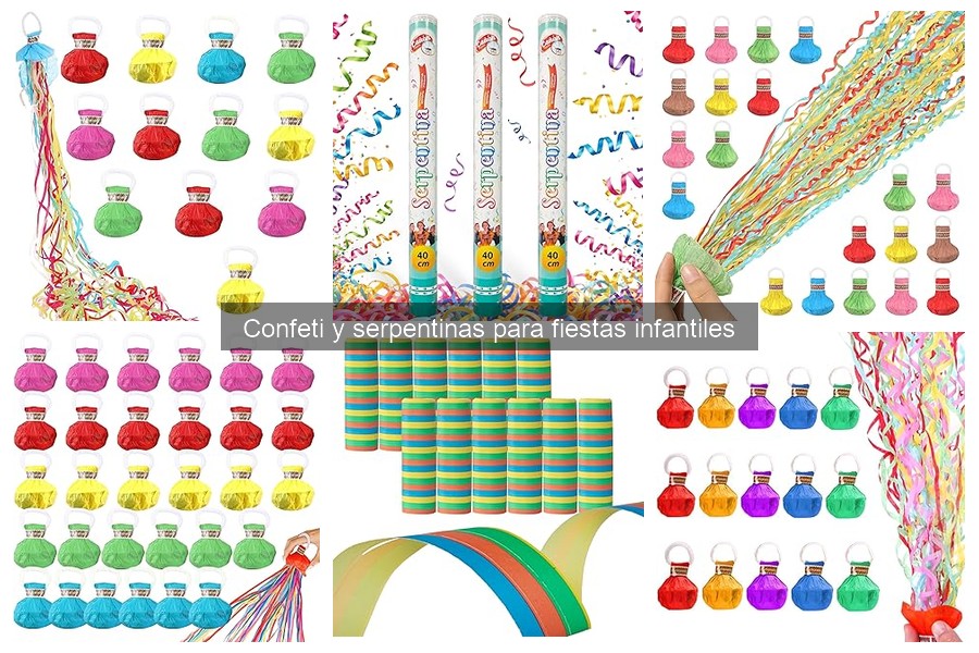 Errores comunes con confeti y serpentinas en fiestas infantiles