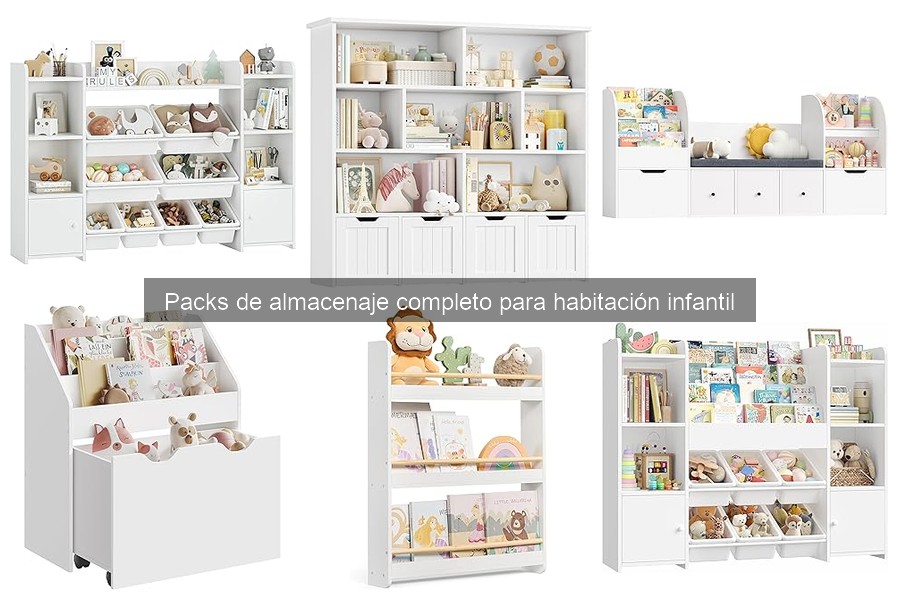 Formación de Hábitos de Orden con Packs de Almacenaje Infantil