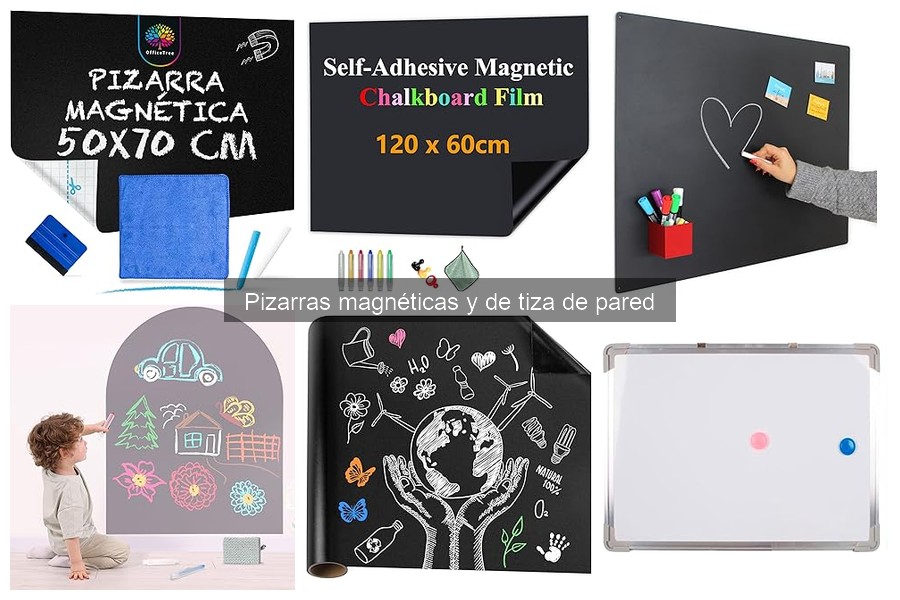Guía básica sobre pizarras magnéticas y de tiza de pared