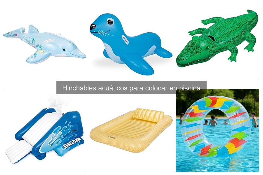 Guía completa de hinchables acuáticos para piscina