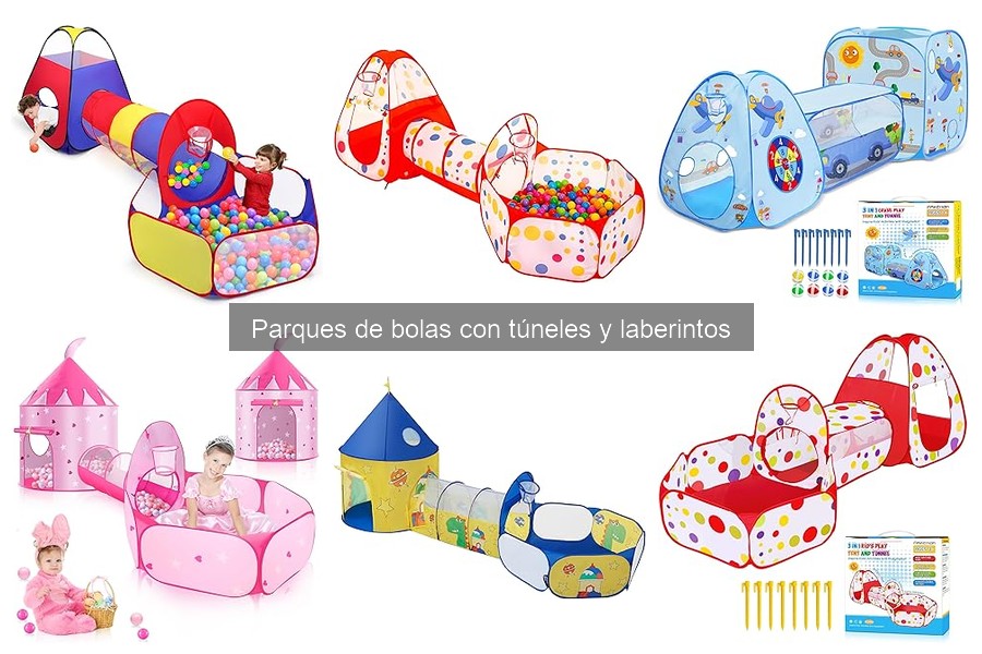 Guía completa para elegir un parque de bolas con túneles