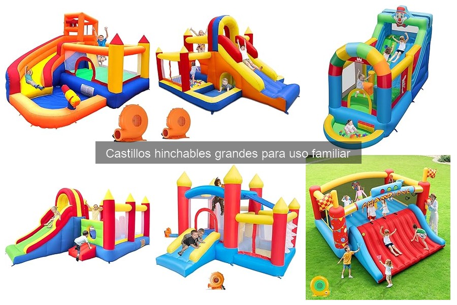 Guía de Castillos Hinchables Grandes para Uso Familiar