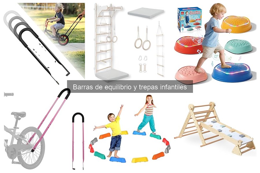 Guía de compra: Barras de equilibrio y trepas infantiles