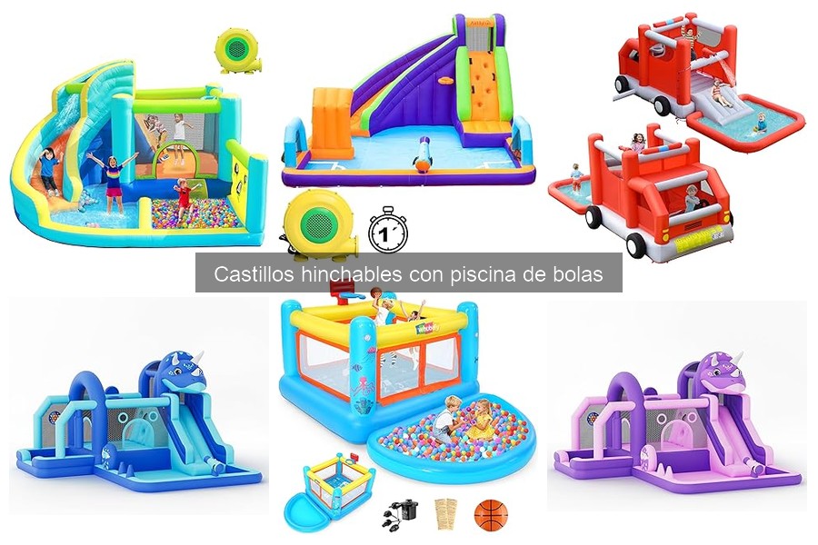 Guía de compra: castillos hinchables con piscina de bolas