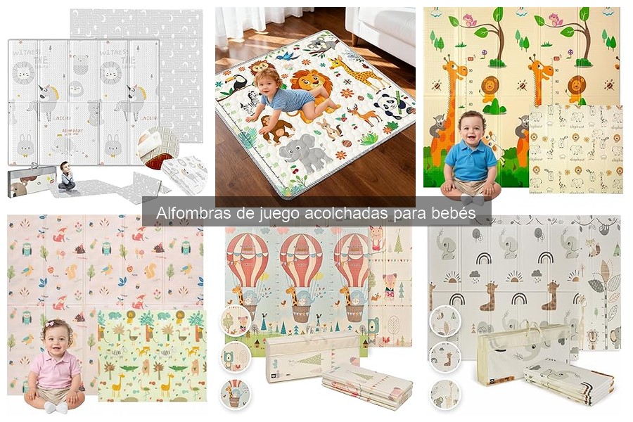 Guía de compra de alfombras de juego acolchadas para bebés