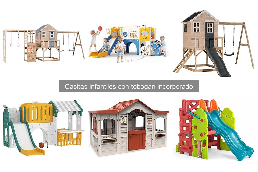 Guía de compra de casitas infantiles con tobogán