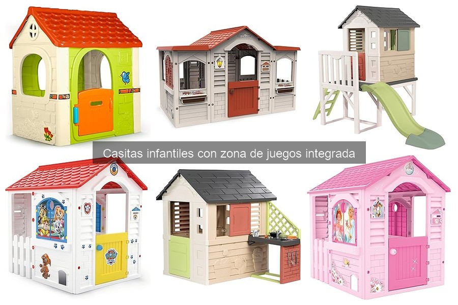 Guía de compra de casitas infantiles con zona de juegos