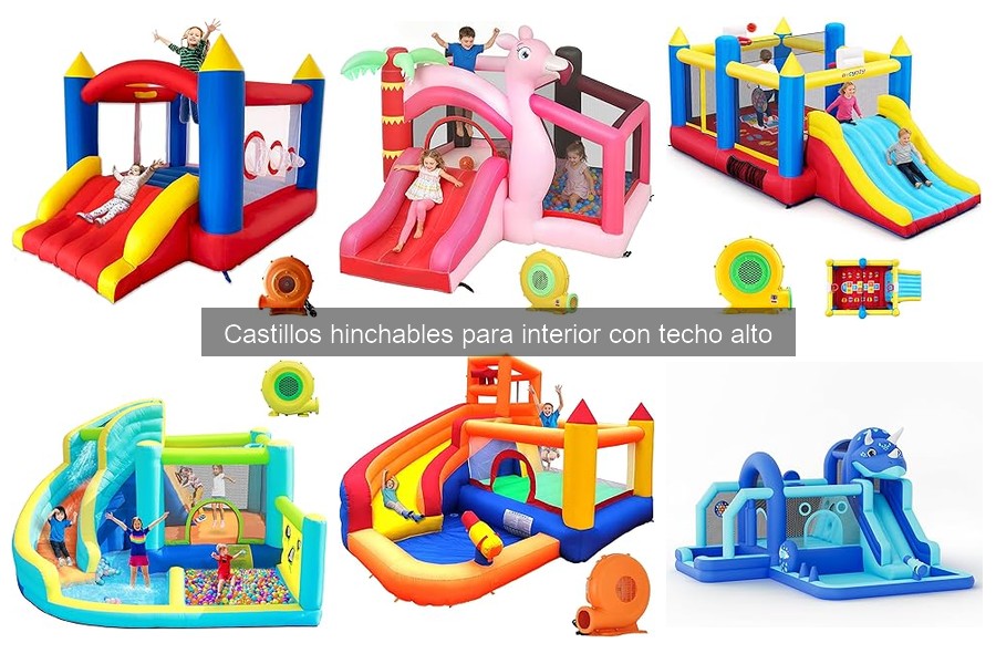 Guía de compra de castillos hinchables para interiores