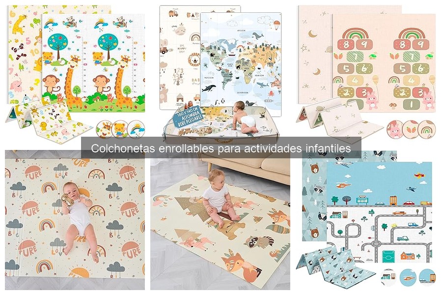 Guía de Compra de Colchonetas Enrollables para Niños