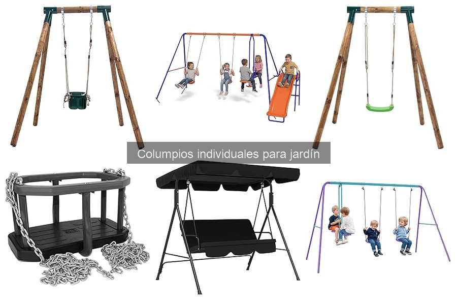 Guía de Compra de Columpios Individuales para Jardín