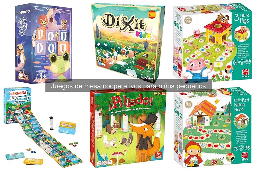 Guía de compra de juegos de mesa cooperativos para niños pequeños