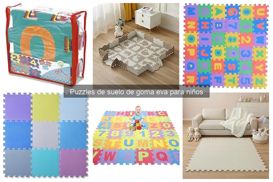 Guía de compra de puzzles de suelo de goma eva para niños