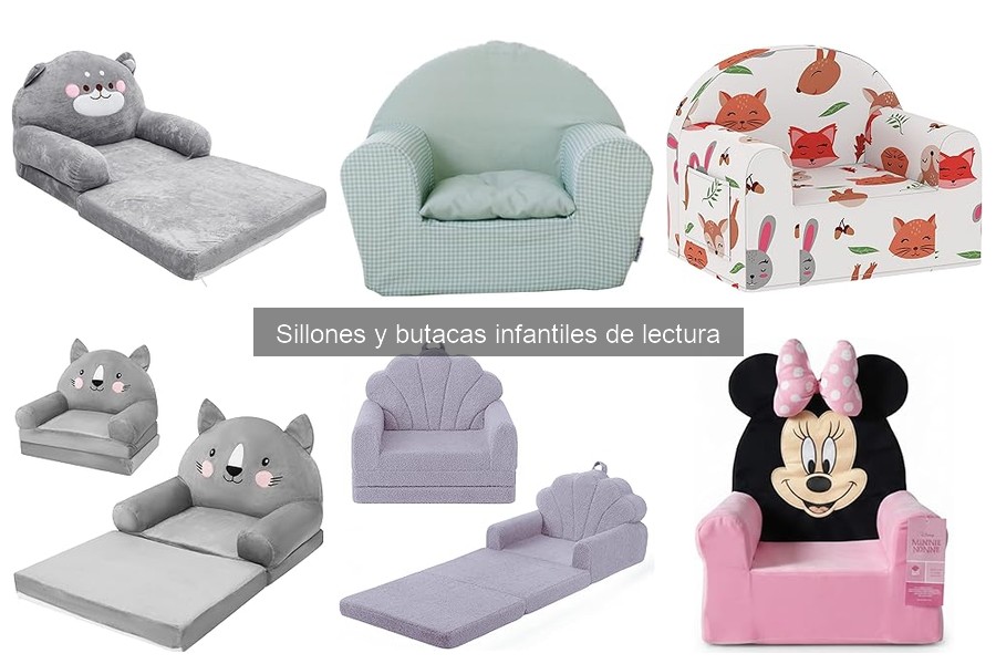 Guía de compra de sillones infantiles de lectura