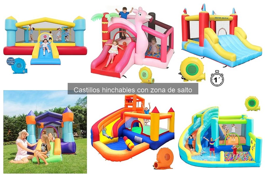 Guía de compra: elige el mejor castillo hinchable para tus hijos