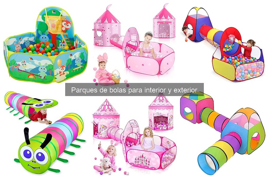 Guía de compra: parques de bolas para interior y exterior