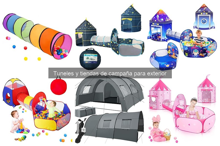 Guía de Instalación para Túneles y Tiendas de Exterior
