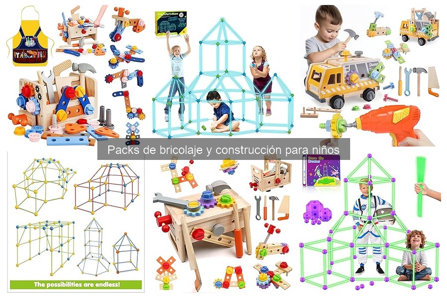 Guía de Packs de Bricolaje y Construcción para Niños