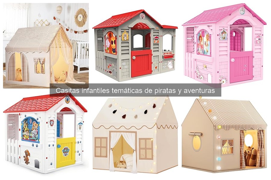 Guía para elegir la mejor casita infantil temática de piratas