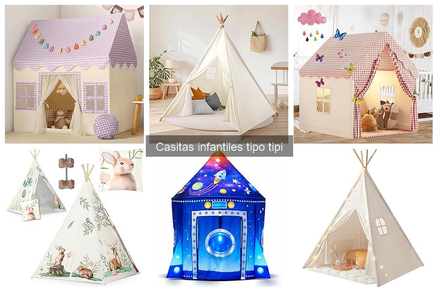Guía para elegir la mejor casita infantil tipo tipi
